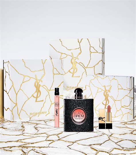 ysl black opium gift set macys|black opium 90ml gift set.